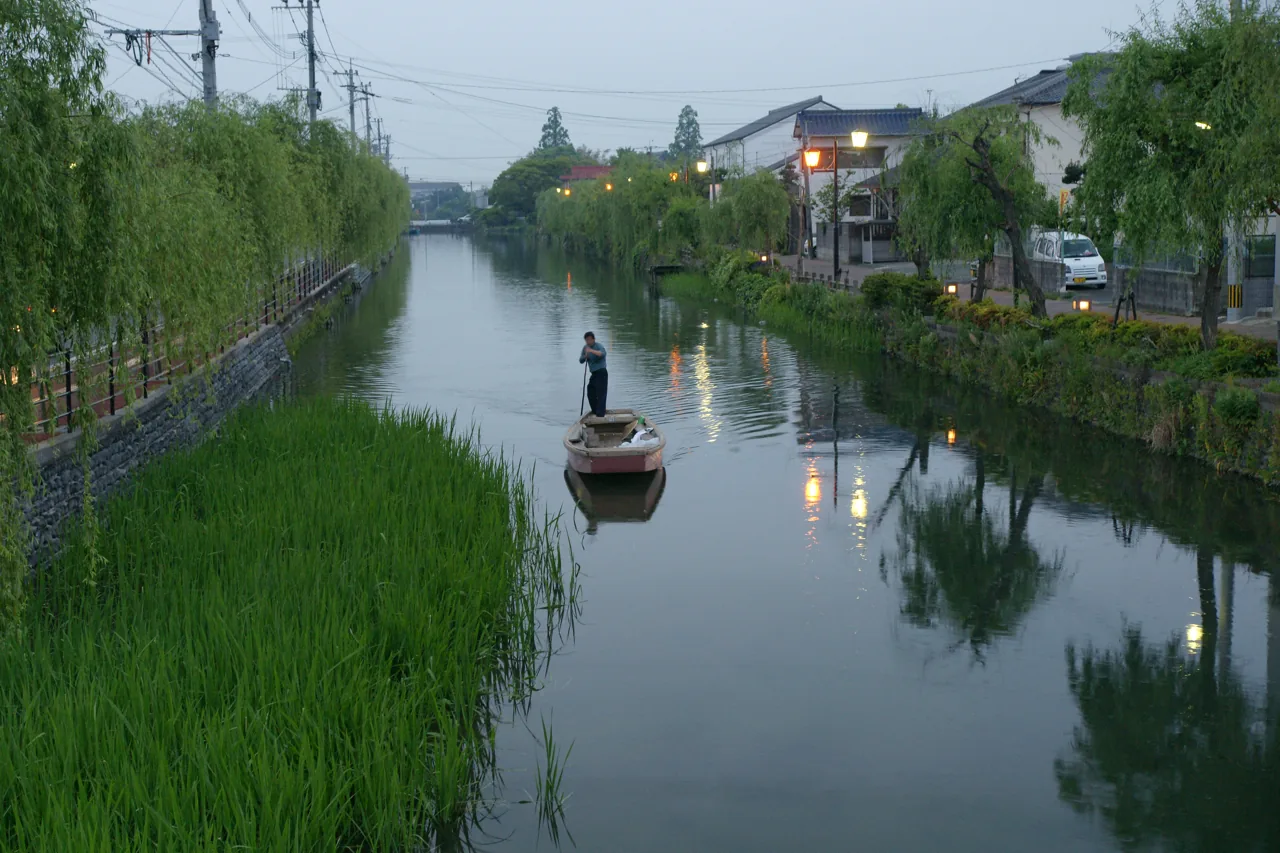 Yanagawa canal boat