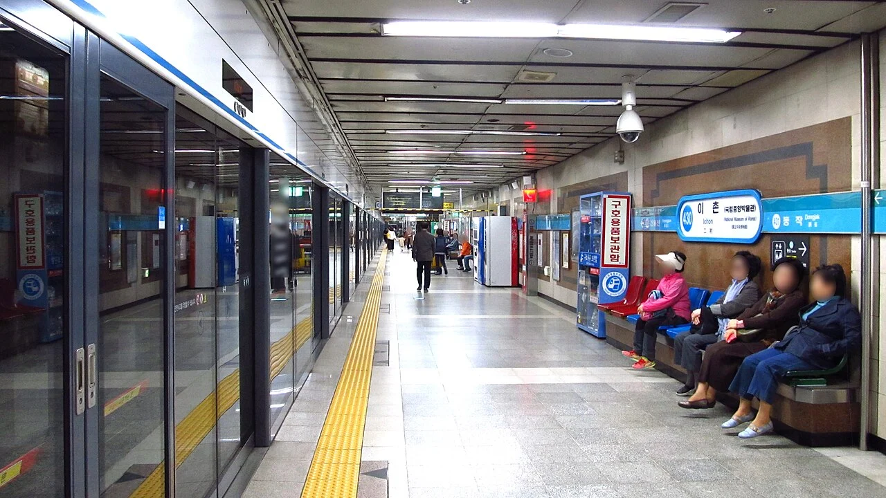 2019年の二村駅4号線ホーム資料写真