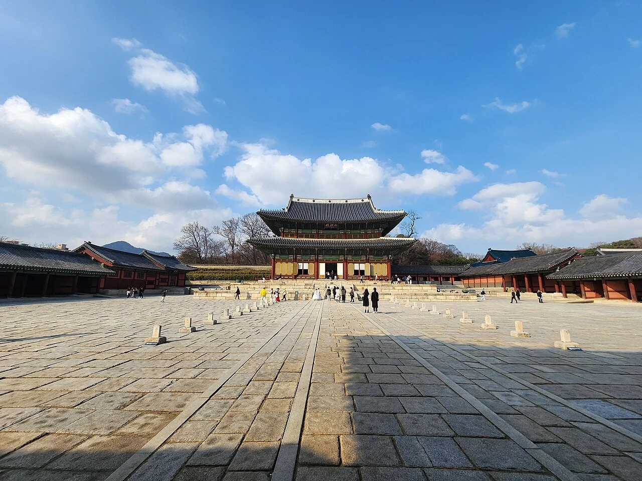 Courtyard before Injeongjeon at Changdeokgung