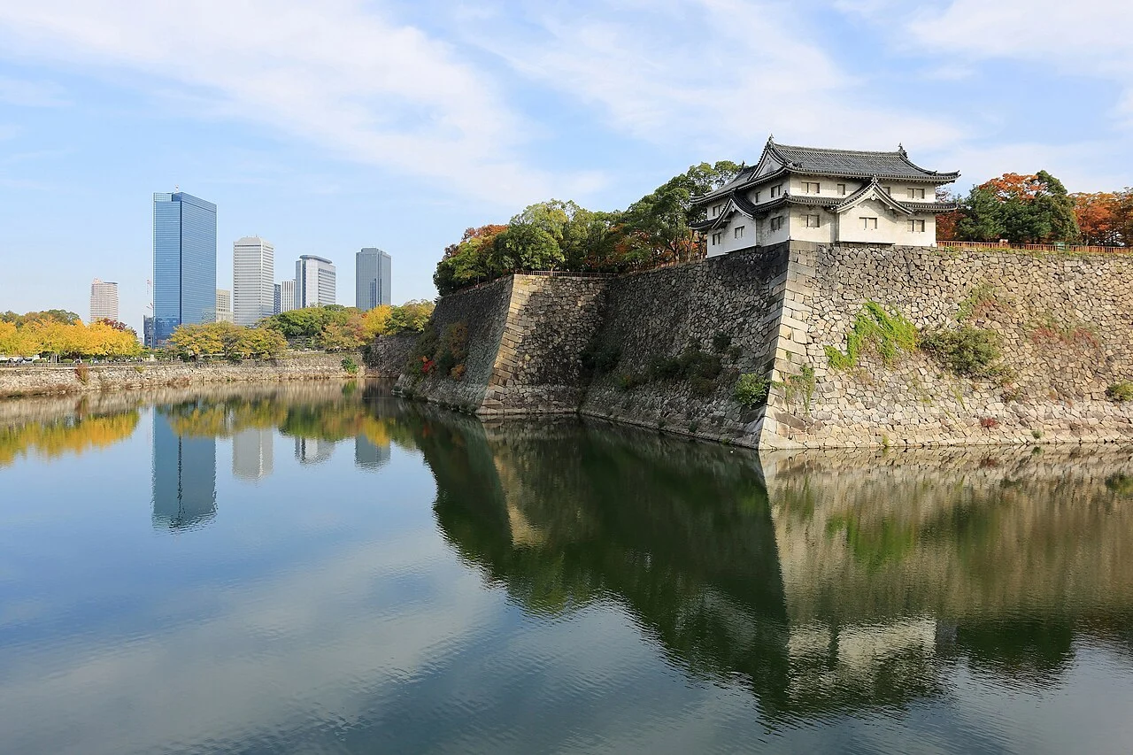2016年の大阪城外濠