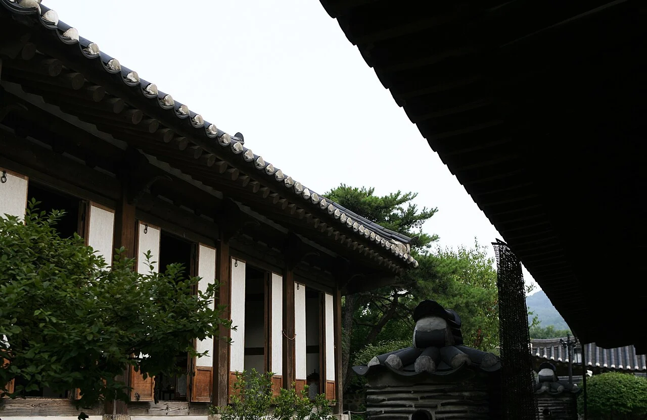 南山コル韓屋の回廊